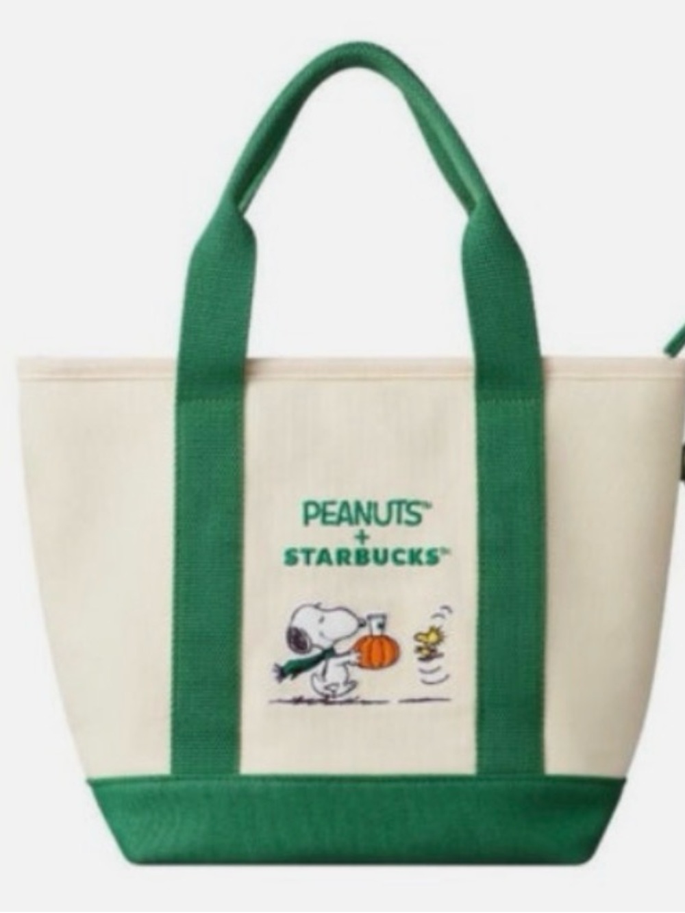 Starbucks x Peanuts Snoopy mini tote bag